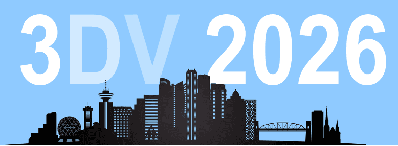 3DV 2026 acceptance announcement