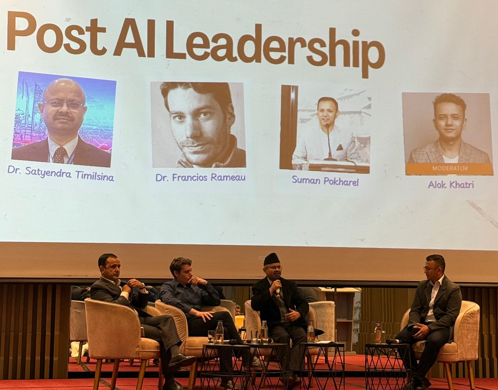 Panel discussion on AI risk in Kathmandu